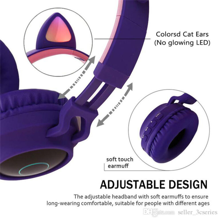 Audífonos Cat Ear JR028 Sevenlli Store