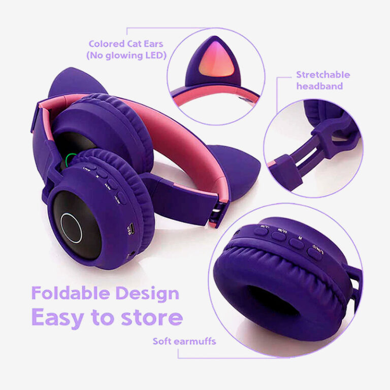 Audífonos Cat Ear JR028 Sevenlli Store